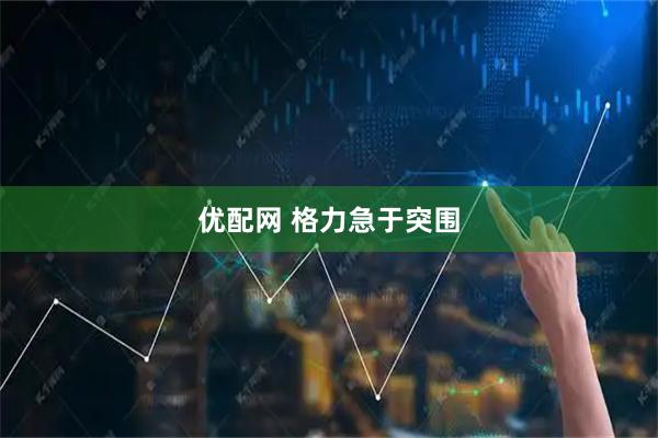 优配网 格力急于突围