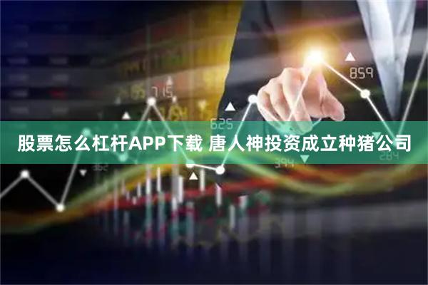 股票怎么杠杆APP下载 唐人神投资成立种猪公司